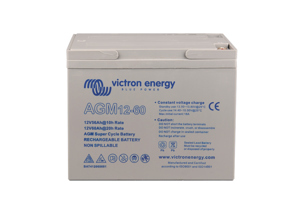 Victron AGM Super Cycle Batteri 12V/60Ah (M5)