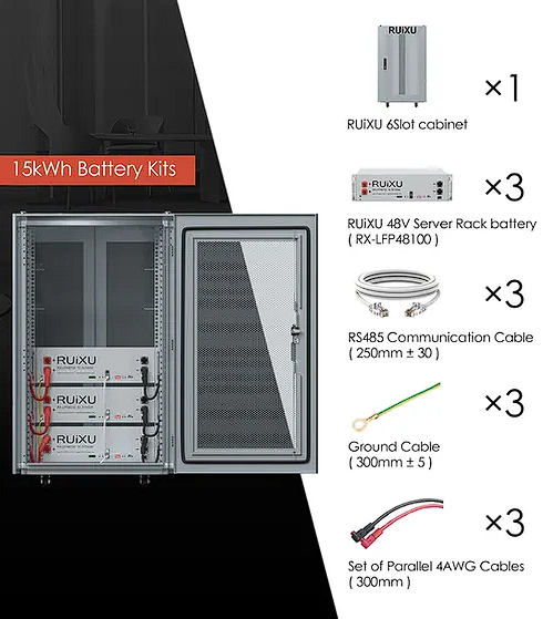ESS Fastighets paket 9KVA 15Kwh 48v Spara 10%