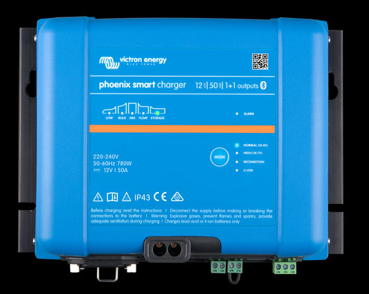 VICTRON Phoenix Smart IP43 Batterilader 24V 25A 1+1 kanaler