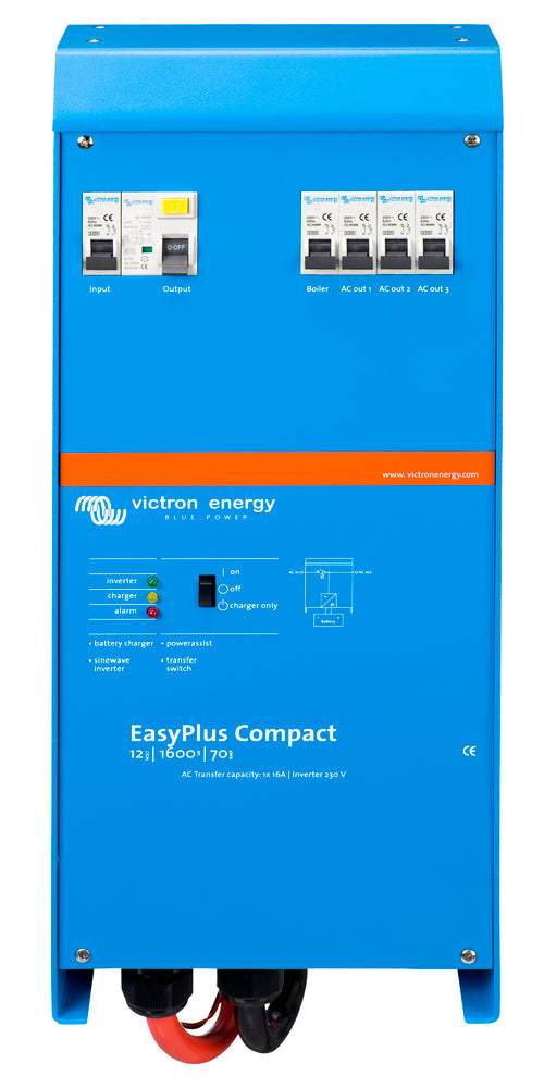 VICTRON EasyPlus C12/1600/70 kombi inverter og lader