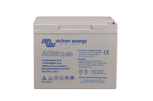 Victron AGM Super Cycle Batteri 12V/60Ah  (M5)