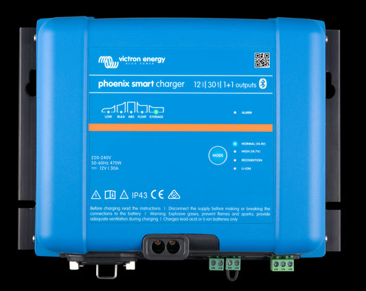 VICTRON Phoenix Smart IP43 Batterilader 24V 16A 1+1 kanaler