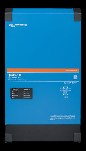 VICTRON Quattro-II 24/5000/120-50/50 Kombinert Batterilader og Inverter