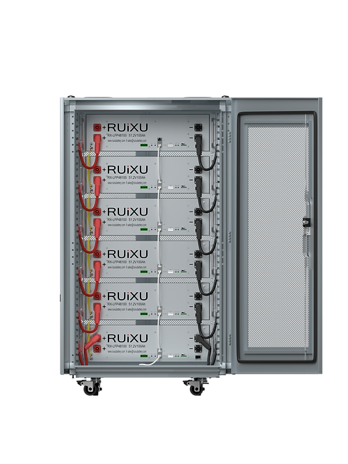 RUiXU Lithium Rack ink 30,72KWH 48V