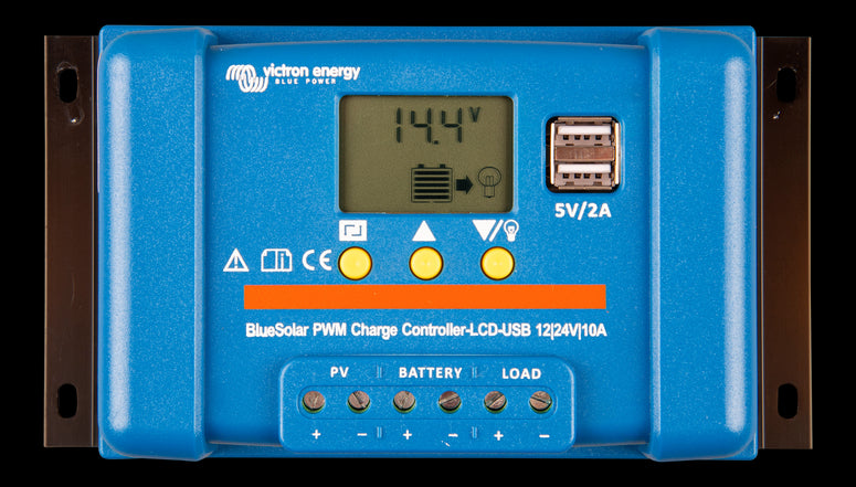 VICTRON BlueSolar PWM-LCD&USB 12/24V-20A