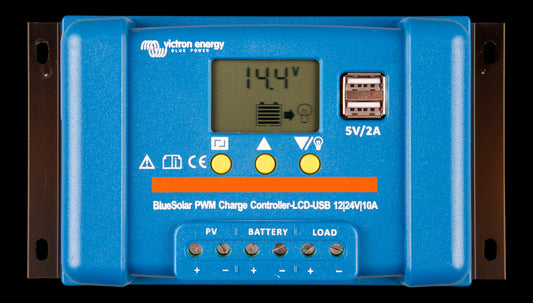 VICTRON BlueSolar PWM-LCD&USB 12/24V-20A