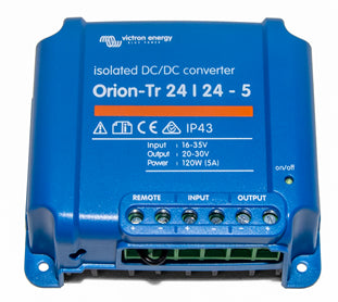 VICTRON Orion TR Omformer DC-DC 24>24V 5A (Galvanisk isolert)