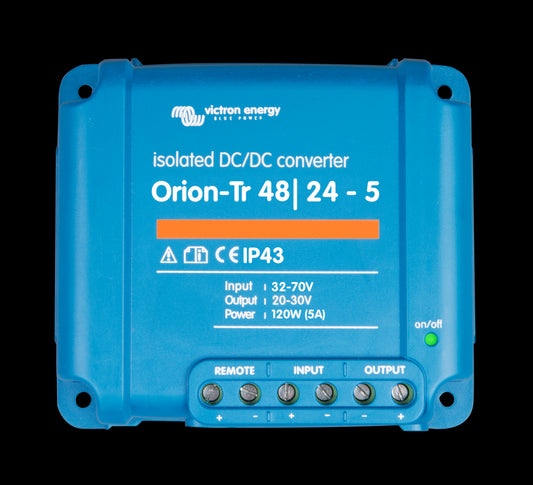 VICTRON Orion TR Omformer DC-DC 48>24V 5A (Galvanisk isolert)